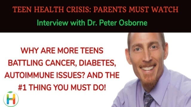 TEEN HEALTH CRISIS – WHAT EVERY PARENT MUST KNOW AND DO STARTING TODAY